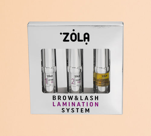 ZOLA Brow&Lash Lami system eyebrow lift and eyelash enhancement kit