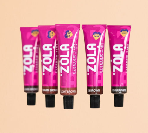Коллагеновая краска для бровей ZOLA Cosmetics
