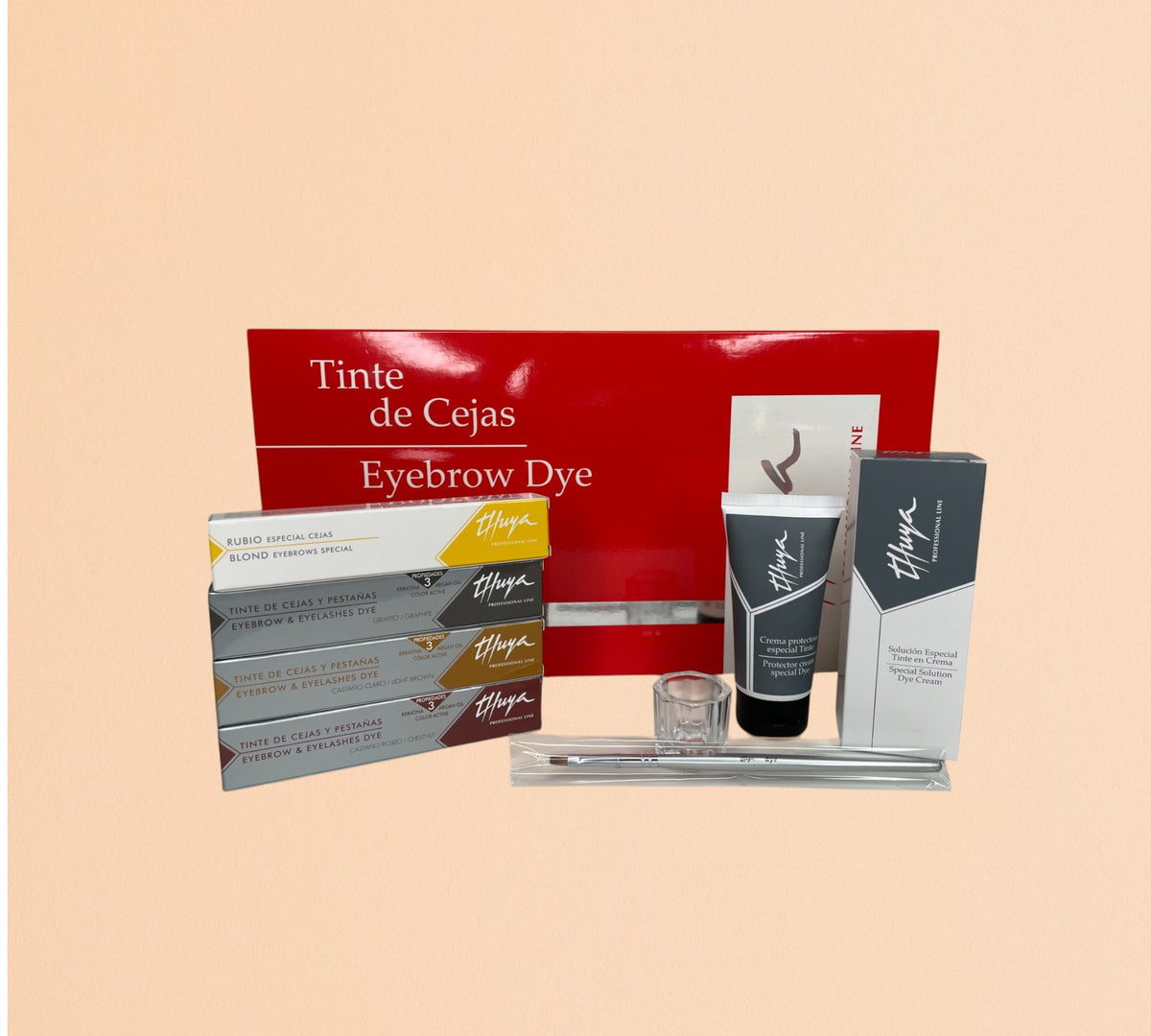 Kit Eyebrow Dye Thuya Professional Line/ Kit teintures sourcils