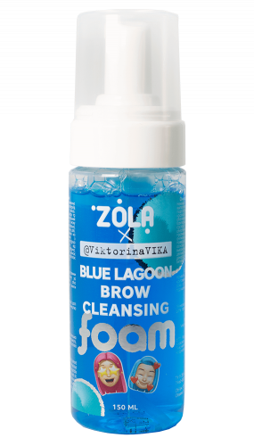 ZOLA cosmetics Shampoing pour sourcils BLUE LAGOON , 150 ML