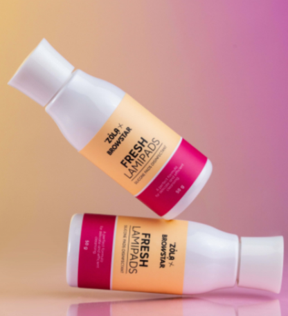 ZOLA x BROWSTAR – Fresh Lamipads Nettoyant & Désinfectant pour Pads Silicone (50 g)