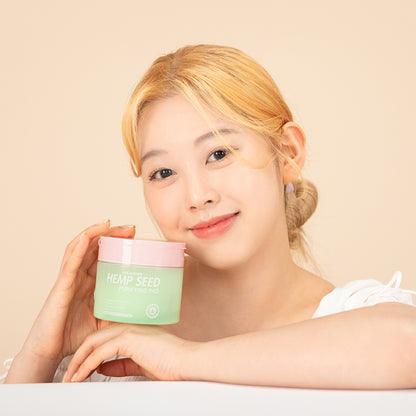 LALARECIPE- Hemp Seed Smoothing and Purifying Toner Pad 70pcs 