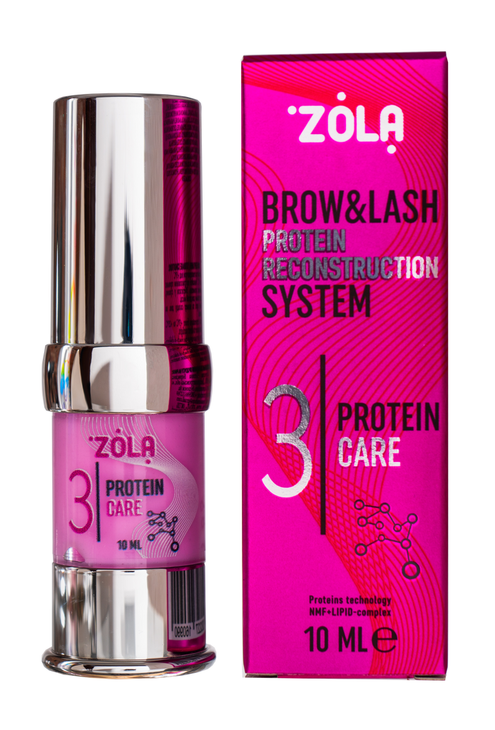 KIT BROWLIFT & LASHLIFT Zola Cosmetics nouvelle formule Protein reconstruction system 2 en 1