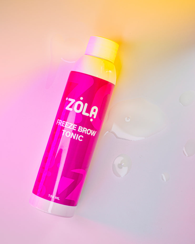 Freeze Tonique Rafraîchissant pour les Sourcils ZOLA cosmetics 150ml