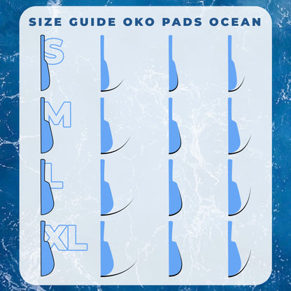 ÖKO Lash & Brow – Lash Lift Pads Ocean (Technique Lower Third)