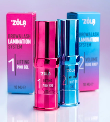 KIT browlift des sourcils et rehaussement des cils Lami system Color Lab Zola cosmetic