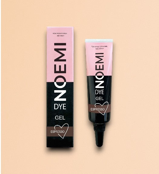 Noemi - Nouvelle Formule - Teinte EXPRESSO Teinture Liquide Hybride pour les Sourcils (GEL)