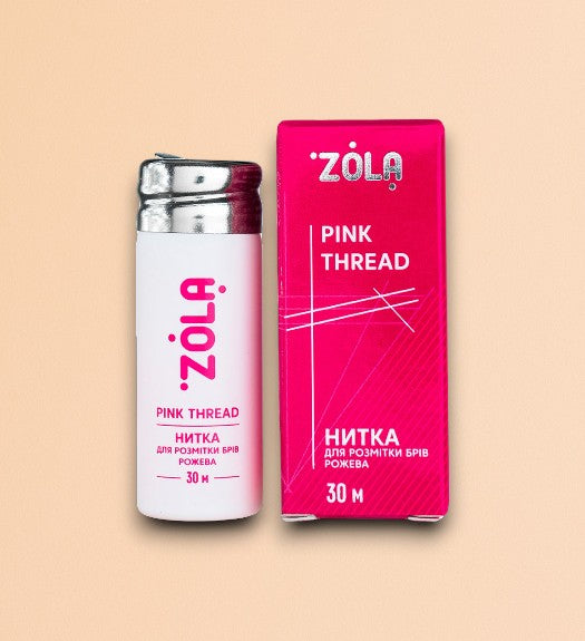 Zola Cosmetics Pink Brow Mapping/Geometry Thread
