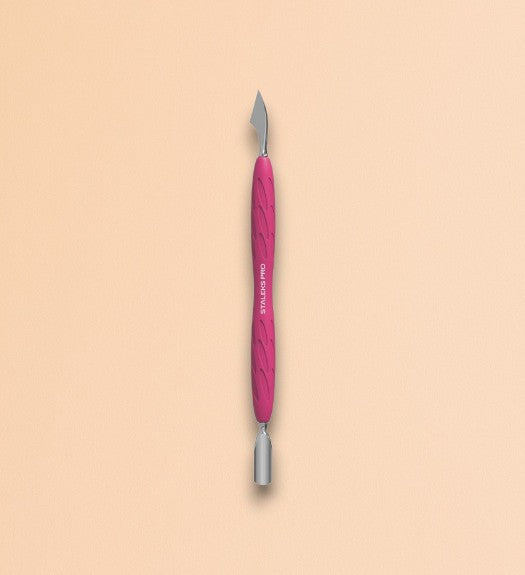 UNIQ Staleks cuticle pusher with silicone handle PQ-10/3 