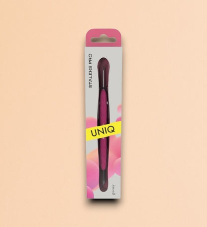 UNIQ Staleks Cuticle Pusher with Silicone Handle PQ-11/2 