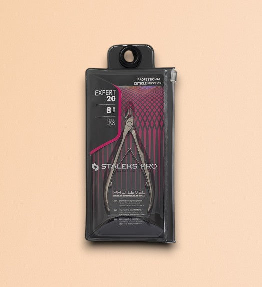 Pince à envie STALEKS PRO Expert 20 8 mm