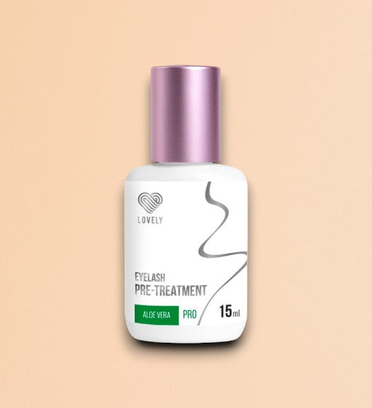Pre-treatment/dégraissant  Lovely LASHES parfum Aloe, 15ml