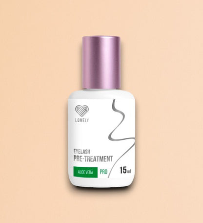 Pre-treatment/dégraissant  Lovely LASHES parfum Aloe, 15ml