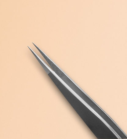 Lovely Diamond series eyelash extension tweezers, straight isolation tweezers