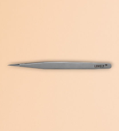 Lovely Diamond series eyelash extension tweezers, straight isolation tweezers