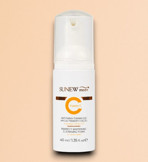 SunewMed + MOUSSE NETTOYANTE VISAGE ET YEUX Vitamine C 40 ml