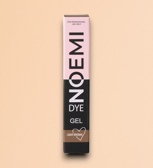 Noemi - Nouvelle Formule - Teinte LIGHT BROWN Teinture Liquide Hybride pour les Sourcils (GEL)