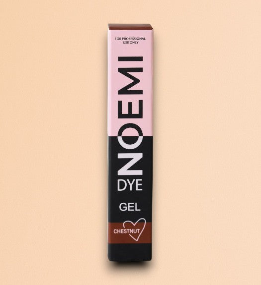 Noemi - Nouvelle Formule - Teinte CHESTNUT Teinture Liquide Hybride pour les Sourcils (GEL)