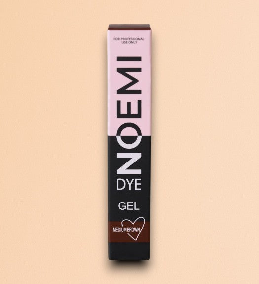 Noemi - Nouvelle Formule - Teinte MEDIUM BROWN Teinture Liquide Hybride pour les Sourcils (GEL)