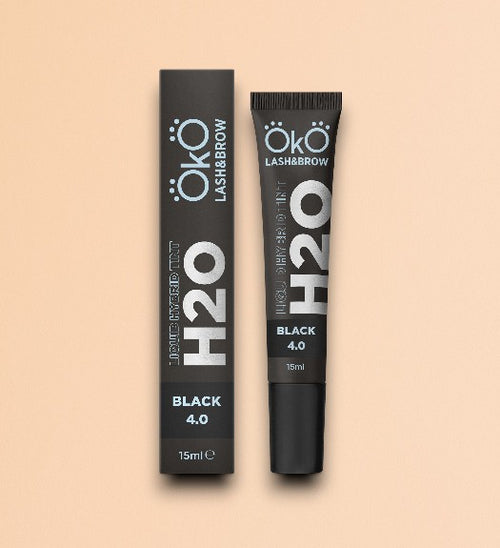 ÖKO Lash & Brow – Teinture Hybride Liquide H2O BLACK 5.1 (15 ml)