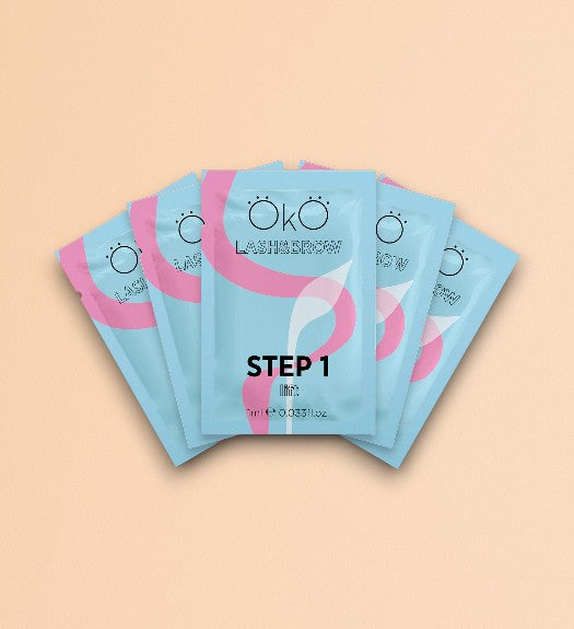 Sachet for lamination 3 step 1 box (5 sachets in 1 box)