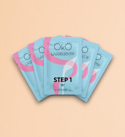 Sachet for lamination 3 step 1 box (5 sachets in 1 box)