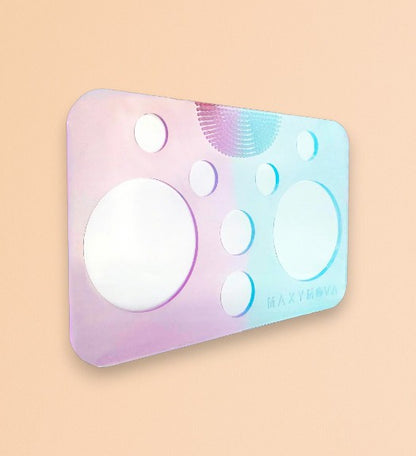 MaxyMova - Palette LamiPad en silicone (Noir, Rose&Bleu)