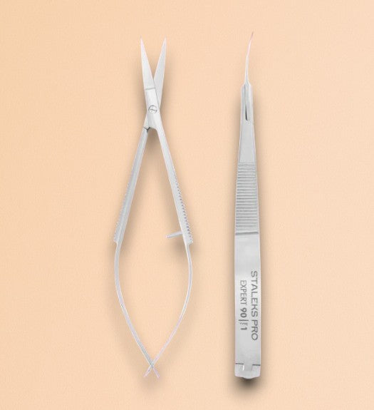 STALEKS Expert SE-11/1 Left-Handed Cuticle Scissors