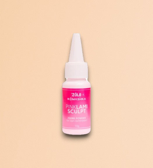Zola x Romashka - Poudre fixatrice pour lamination des cils LamiSculpt 10 g  White or Pink