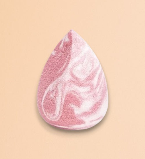 ZOLA Super Soft Pink and White Angled Sponge