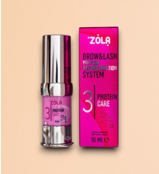 KIT BROWLIFT & LASHLIFT Zola Cosmetics nouvelle formule Protein reconstruction system 2 en 1