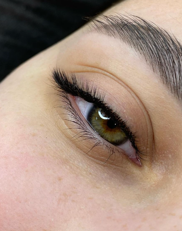 Lovely Professional Lashes "Silicone" Eyelash Extensions - 16 lines pink box L and M curl