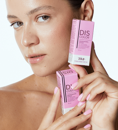 ZOLA x Makarevich DISCOLOR Emulsion 1 System for removing accumulated dye from eyebrow hairs
