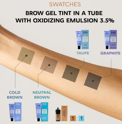 Teinture gel pour sourcils Graphite 20ml