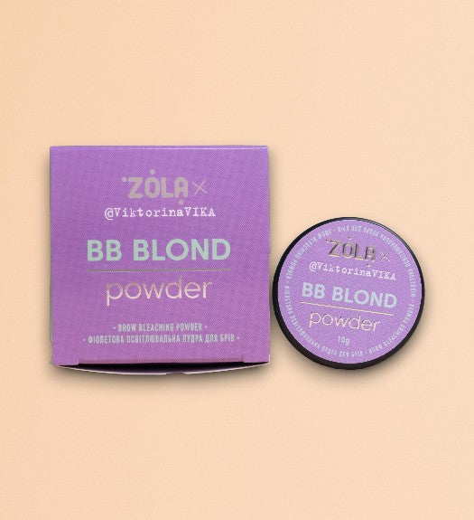 ZOLA BB BLOND POWDER poudre décolorante pour sourcils 10gr