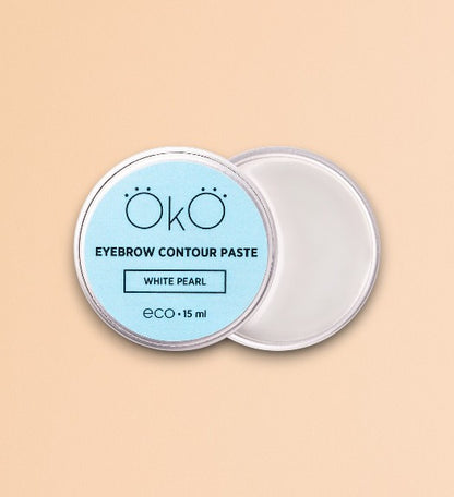 ÖKO Lash & Brow –  Eyebrow Contour Paste (White Pearl)