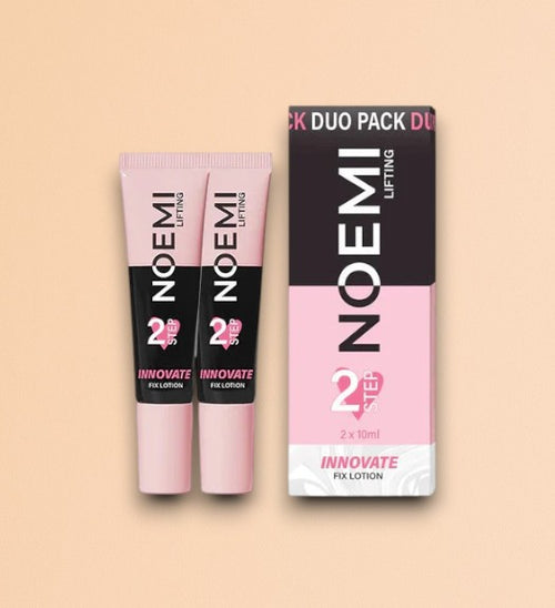Noemi – Solutions innovantes au cystéamine pour le rehaussement de cils et la lamination – Étape 2 – Duo Pack