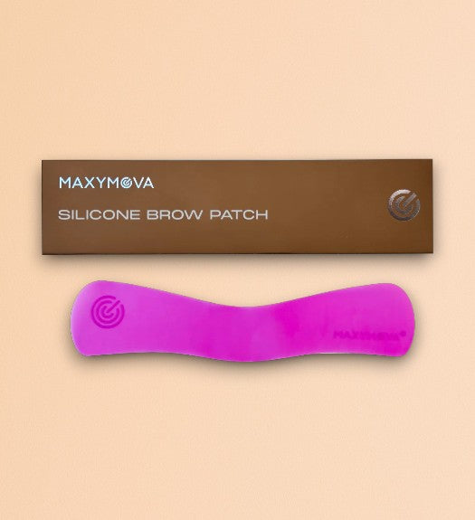 MaxyMova -Patch silicone pour sourcils – Réutilisable (0,4 mm)