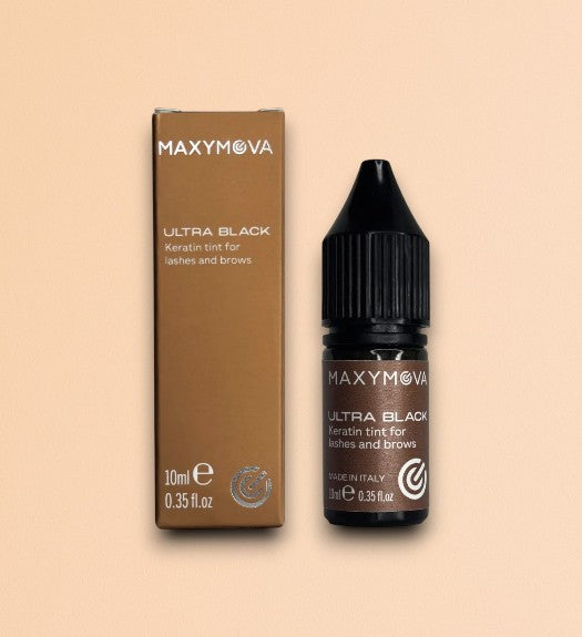 MaxyMova - Ultra Black – Teinture liquide noir intense cils & sourcils