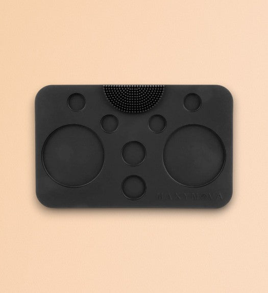 MaxyMova - Palette LamiPad en silicone (Noir, Rose&Bleu)