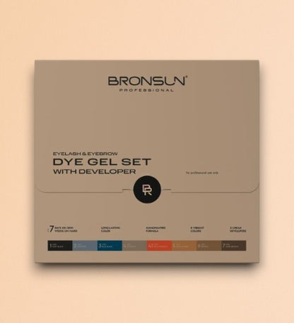 BRONSUN - Gel Dye Set avec Développeurs