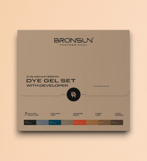 BRONSUN - Gel Dye Set avec Développeurs