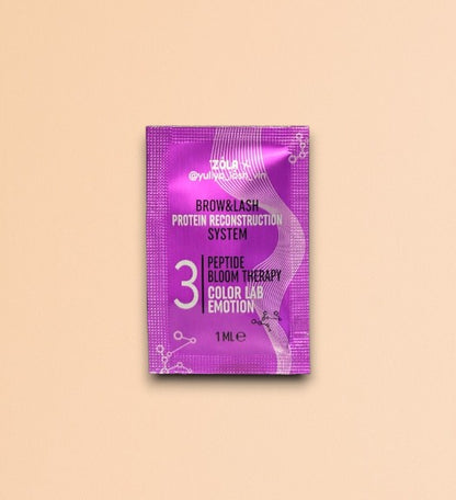 Набор ZOLA Color Lab в саше 03 Гиалуроновый зеленый эликсир (3 x 1 мл)