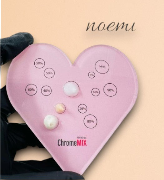 Noemi - Chrome Mix Ration Dye Palette (Heart)