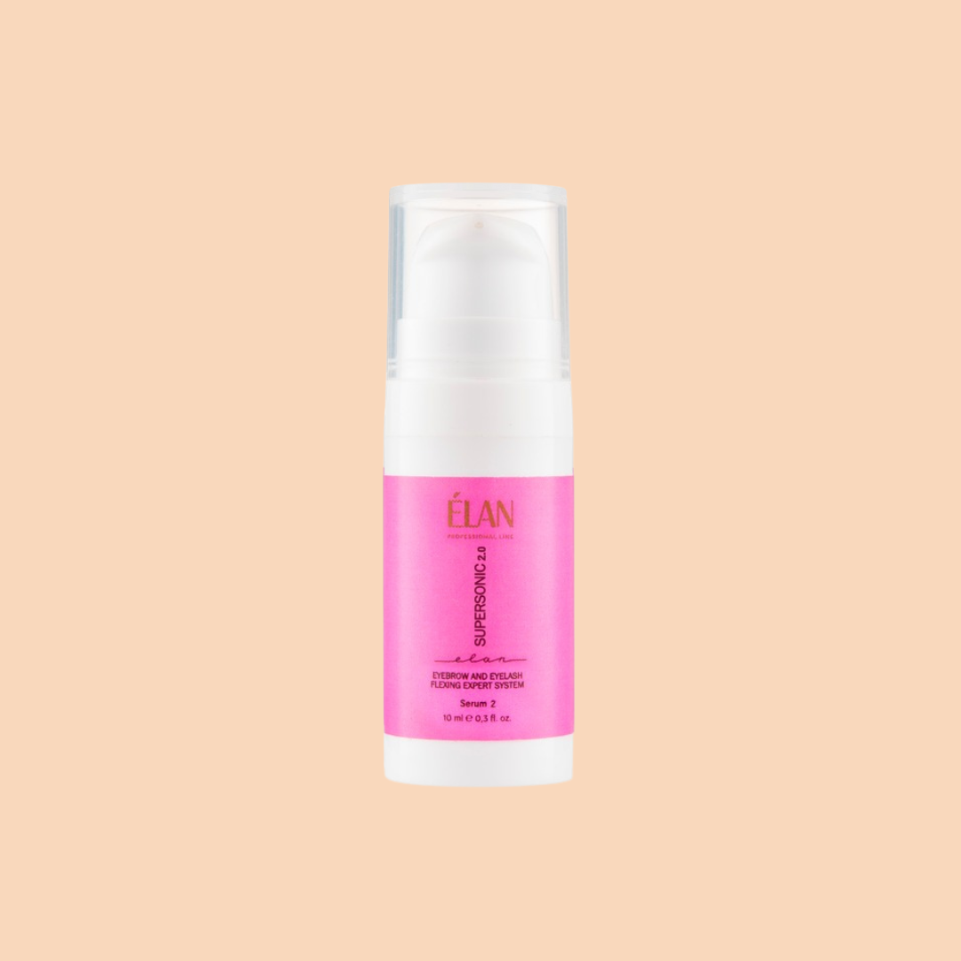 ÉLAN SUPERSONIC 2.0 – Sérum 2 « Fixation & soin » pour flexing cils et sourcils – 10 ml