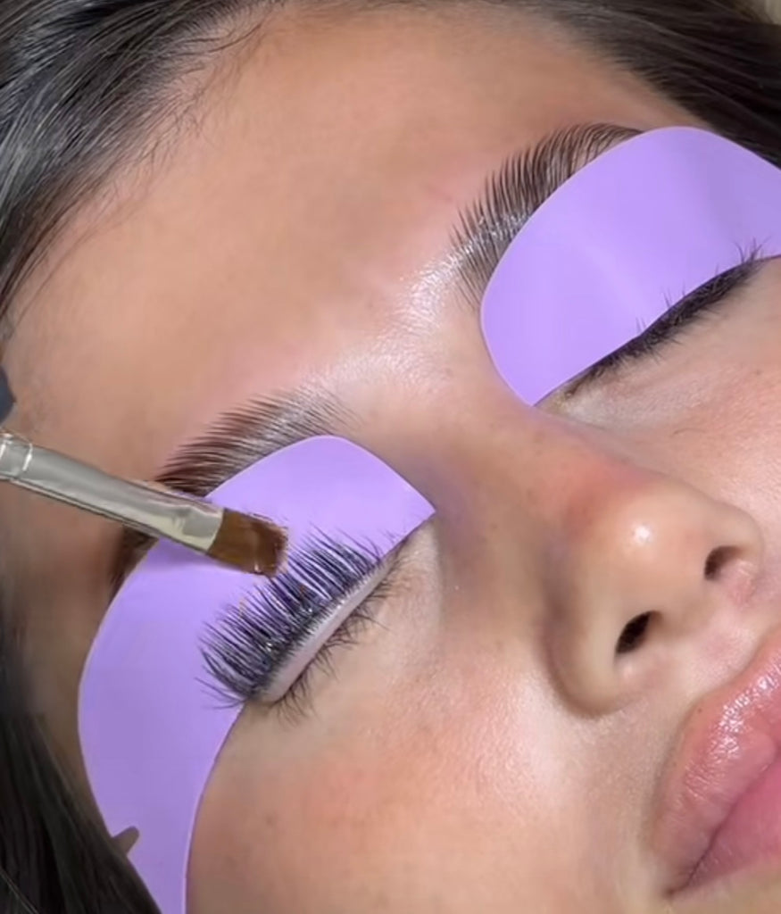 Silicone pads technique Lashlift coréen