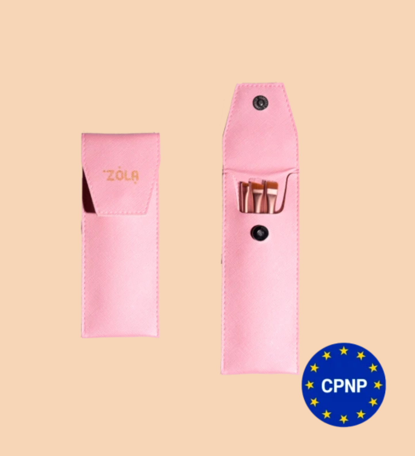 Профессиональный набор кистей для бровей ZOLA Cosmetics УКРАИНСКОЕ ИЗДАНИЕ
