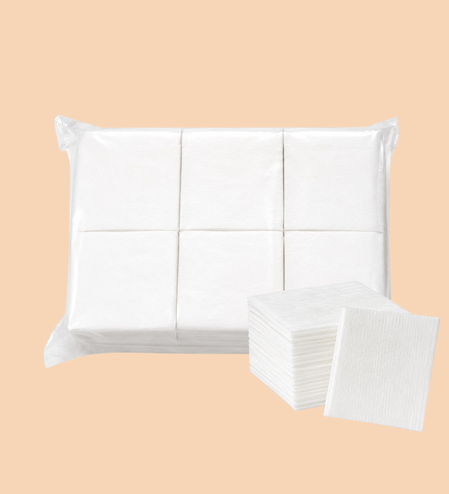 Carrés de Cellulose Premium Non Pelucheux – 1000 pcs