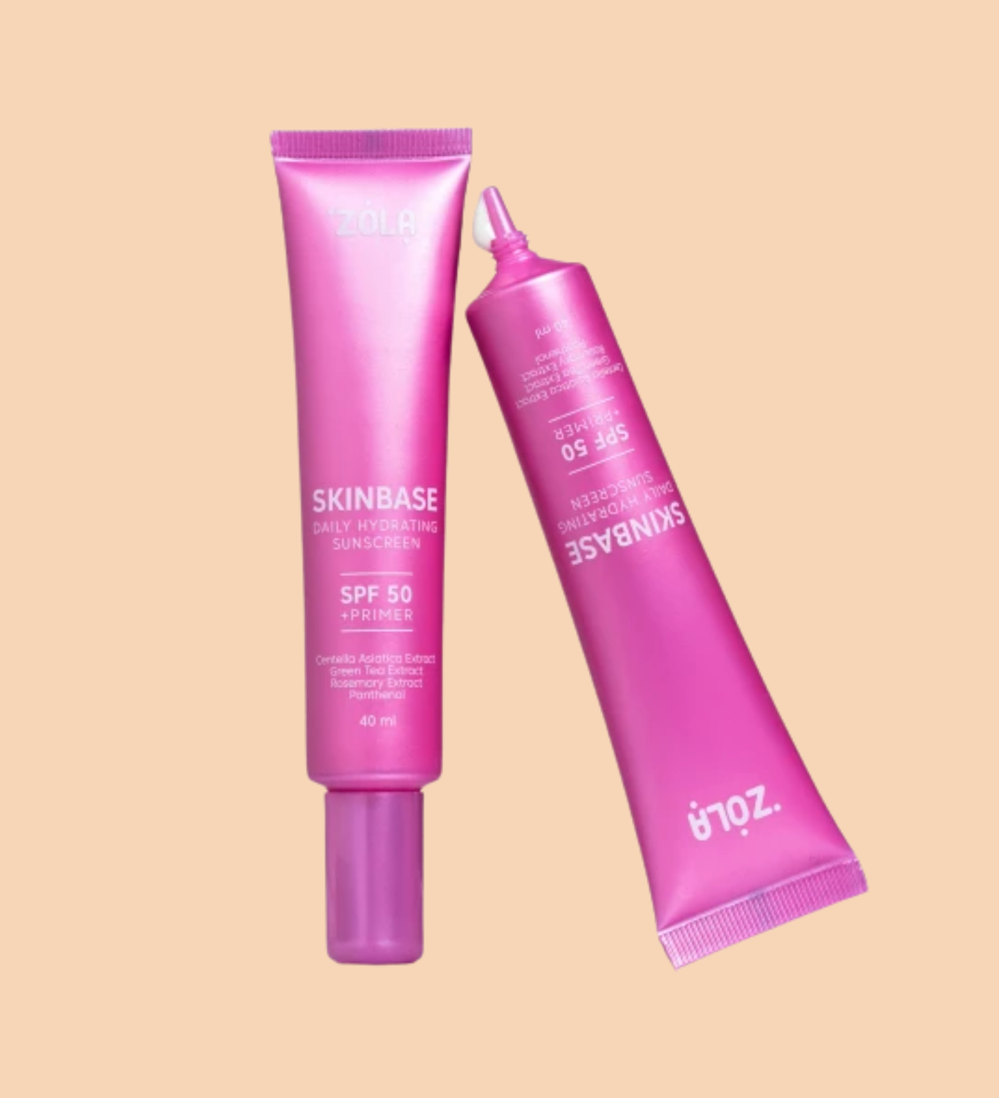 ZOLA – Base et Crème Solaire Hydratante Quotidienne