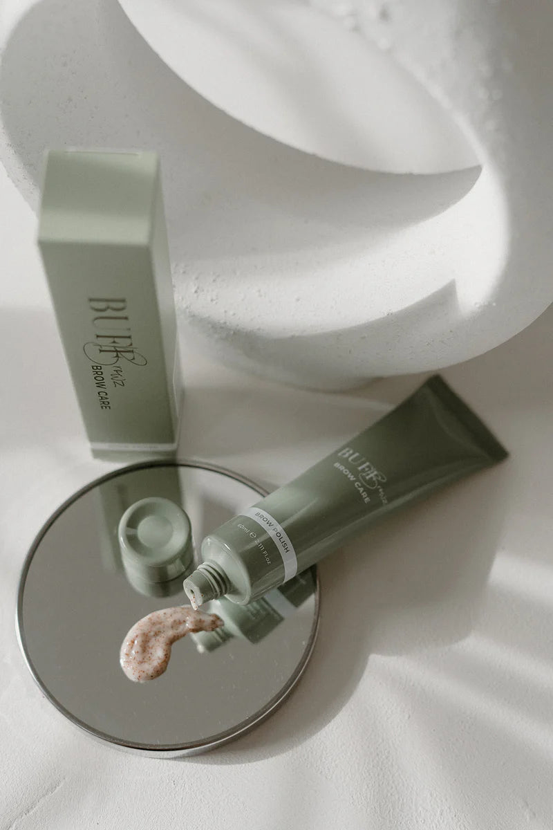 BuffBrowz – Gommage Brow Polish Sourcils Professionnel 60 ml